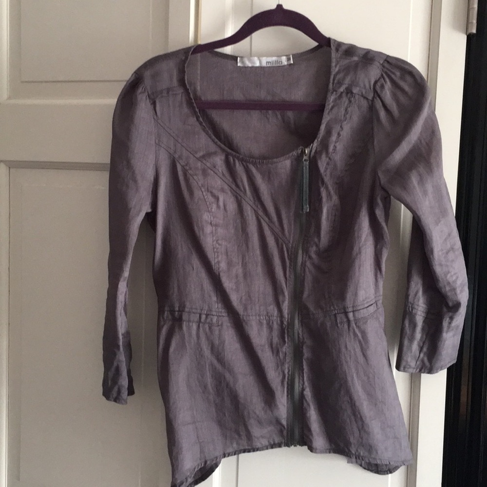 Miilla grey shirt/jacket